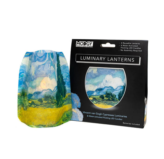 Luminary - Van Gogh Cypresses