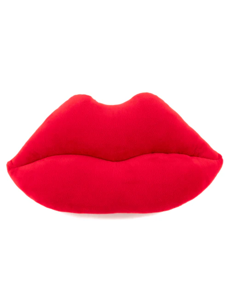 Lips Pillow Red