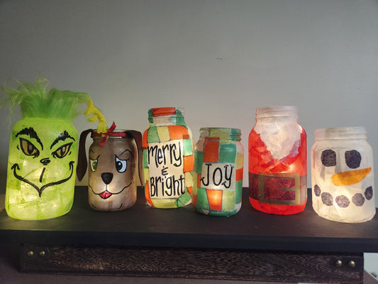 DIY Mason jar Luminaries NOVEMBER 17th 12pm-2pm