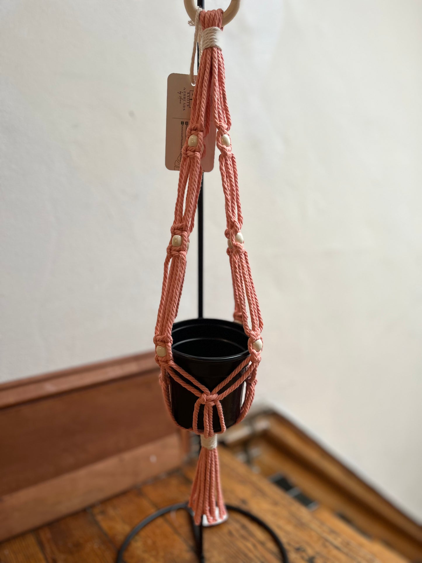 DIY Macrame plant hangers Saturday August 17th