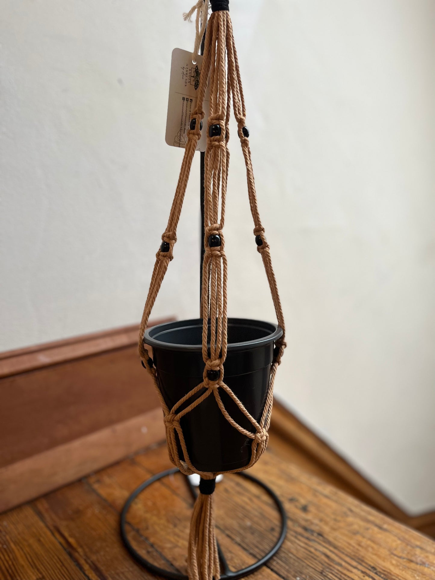 DIY Macrame plant hangers Saturday August 17th