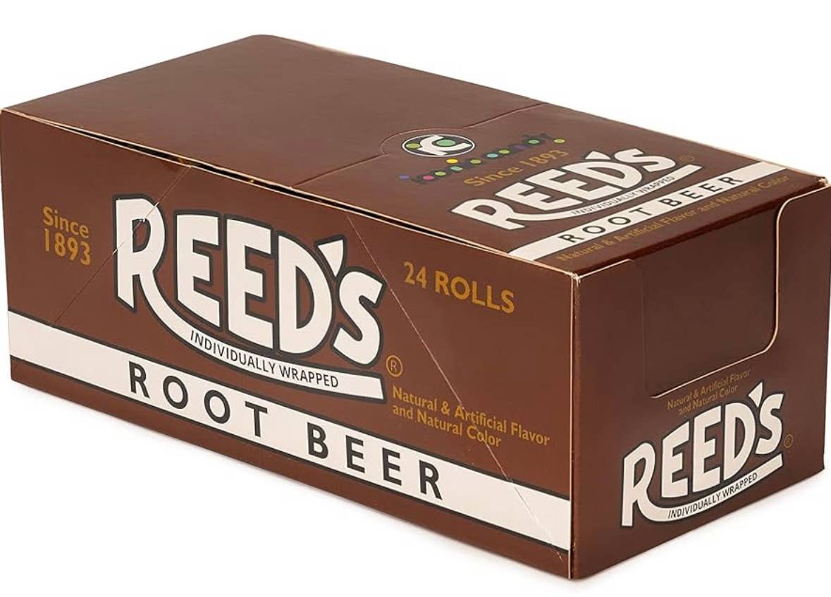 O'Shea's Candies Sweet Shop - Nostalgic Reed’s “Root Beer” Hard Candy Roll Est. 1893!