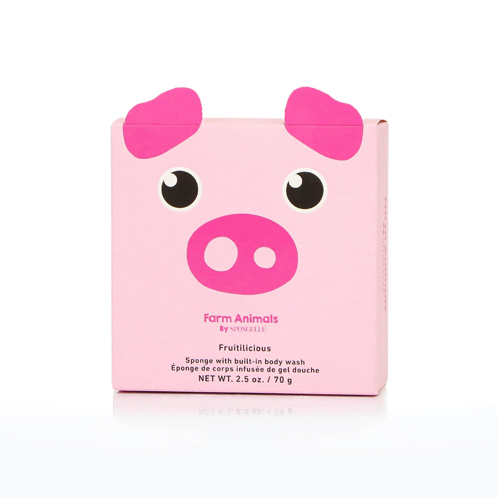 Spongellé - Peggy Pig Farm Animals Sponge