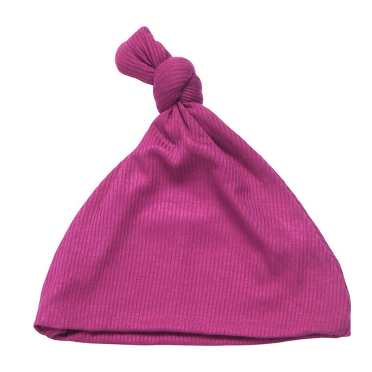 Three Little Tots - Ultra-Soft Baby Hat: Magenta